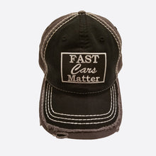 Load image into Gallery viewer, Fast Cars Matter Vintage Hat
