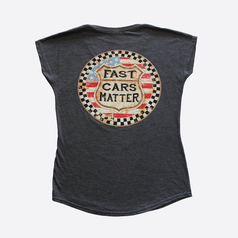 Fast Cars Matter Women's V-Neck